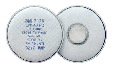 3M - 3M 2128 P2 Ozon, Organik, Asit Gazı Filtresi (1 Çift)