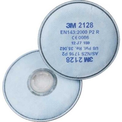 3M - 3M 2128 P2 Ozon, Organik, Asit Gazı Filtresi (1 Çift) (1)