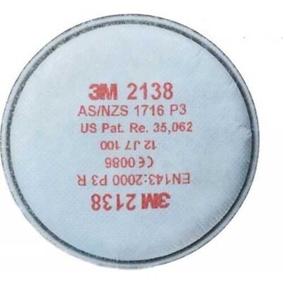 3M - 3M 2138 P3 Organik / Ozon Gaz Ve Buhar Filtresi (1 Çift) (1)