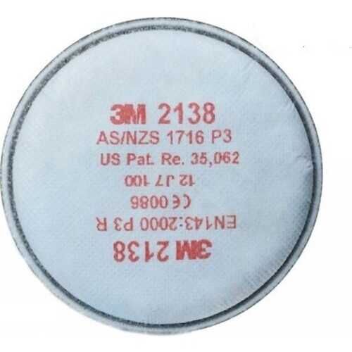 3M 2138 P3 Organik / Ozon Gaz Ve Buhar Filtresi (1 Çift)