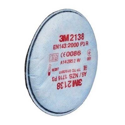 3M - 3M 2138 P3 Organik / Ozon Gaz Ve Buhar Filtresi (1 Çift)