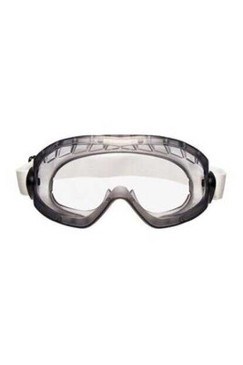 3M - 3M 2890A Şeffaf Goggle Ventilli AS/AF Kimyasal Koruyucu Güvenlik Gözlüğü (1)