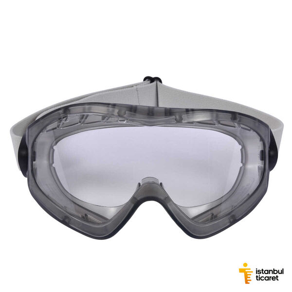 3M 2890S Goggle Ventilsiz AS/AF Koruyucu Güvenlik Gözlüğü