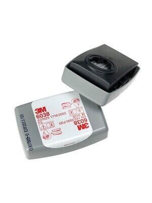 3M 6038 P3 Organik – Ozon Solo Filtre (1 Çift)