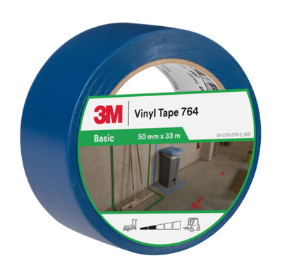 3M Bant - 3M 764I Mavi Genel Amaçlı Vinil Bant 50 mm x 33 mt