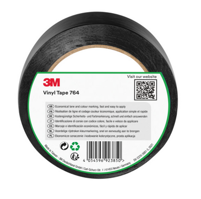 3M Bant - 3M 764I Siyah Genel Amaçlı Vinil Bant 50 mm x 33 mt (1)