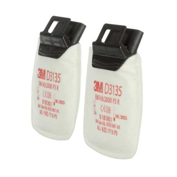 3M D3135 P3 Secure Click Toz Filtresi (1 Çift)