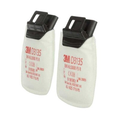 3M D3135 P3 Secure Click Toz Filtresi (1 Çift) - 3M