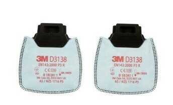 3M - 3M D3138 P3 Secure Click Toz Filtresi (1 Çift)