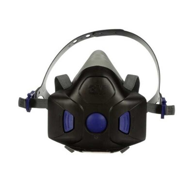 3M - 3M HF-802 Secure Click Orta Boy Yarım Yüz Maske