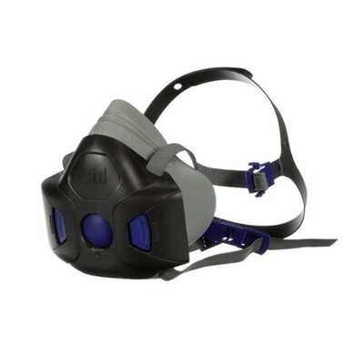 3M - 3M HF-802 Secure Click Orta Boy Yarım Yüz Maske (1)