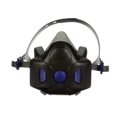 3M HF-802 Secure Click Orta Boy Yarım Yüz Maske - 3M