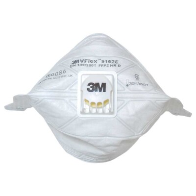 3M - 3M VFLEX 9162E Ventilli Toz Maskesi FFP2 (15 Adet/Kutu)