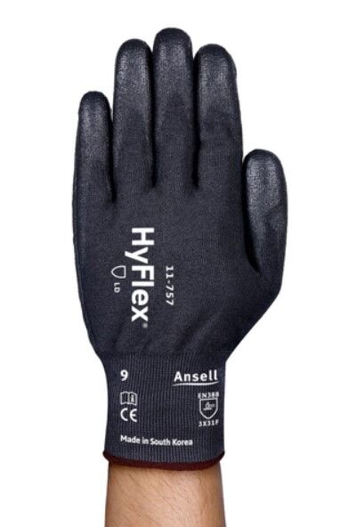 Ansell Hyflex 11-757 Kesilmeye Dayanıklı İş Eldiveni