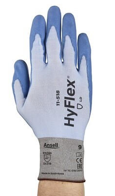 Ansell - Ansell Hyflex 11-518 Mekanik ve Kesiklere Karşı Korumalı İş Eldiveni