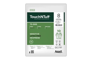 Ansell - Ansell TouchNTuff 73-500 Kimyasal Sıçrama Dirençli Çok Amaçlı Eldiven (1)