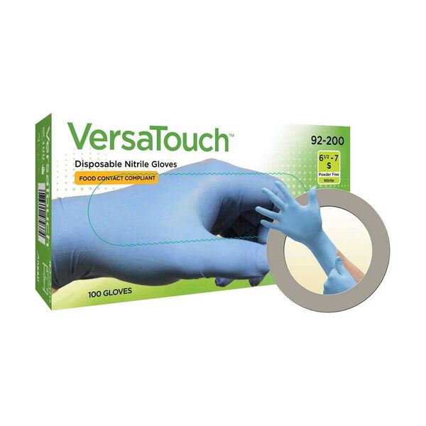 Ansell TouchNTuff Versatouch 92-200 Tek Kullanımlık Nitril Eldiven (100 Adet/Kutu)