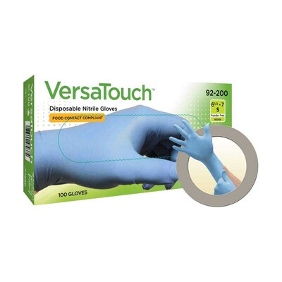 Ansell - Ansell TouchNTuff Versatouch 92-200 Tek Kullanımlık Nitril Eldiven (100 Adet/Kutu) (1)