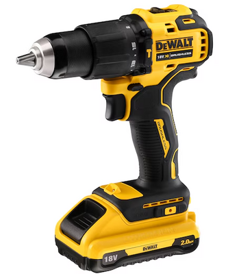 Dewalt - Dewalt DCD709D2T Kompakt Kömürsüz Akülü Darbeli Matkap