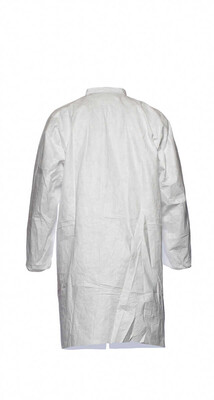 DuPont™ Tyvek® 500 Labcoat PL309 2 Cepli Fermuarlı Laboratuvar Önlüğü - Thumbnail