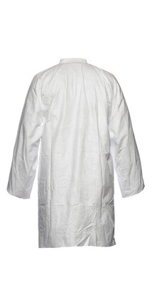 DuPont™ Tyvek® 500 Labcoat PL30NP Cepsiz Laboratuvar Önlüğü - Thumbnail