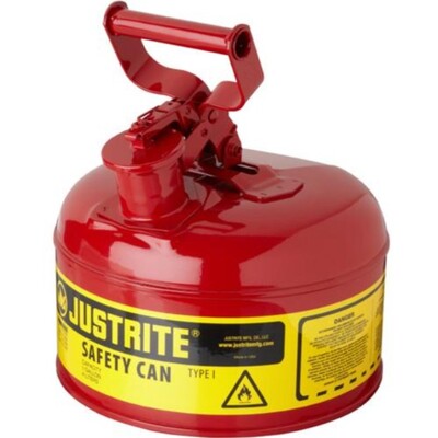 Justrite - Justrite 7110100 4 Litre Çelik Emniyetli Kap