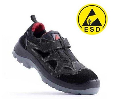 Maxeo - Maxeo Atlas-C S1P ESD Fiberglas Burun İş Güvenliği Ayakkabısı