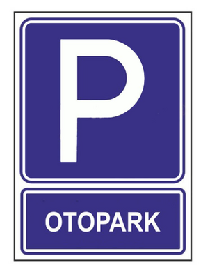 Decota - Otopark Uyarı Levhası