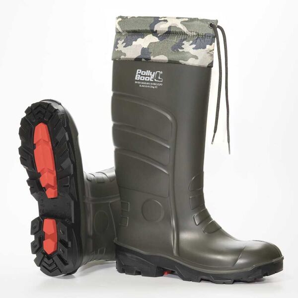 Polly Boot Galaxy Vega 04 Boğazlı İş Çizmesi