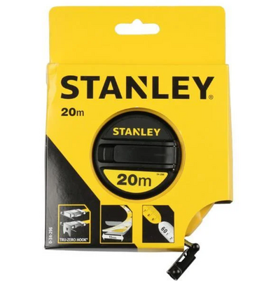 Stanley - Stanley 0-34-296 Kapalı Kasa Şerit Metre 20 m x 12,7 mm (1)