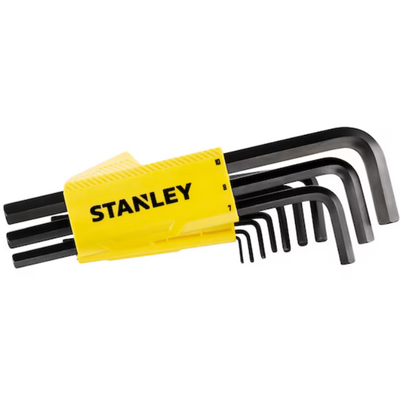 Stanley - Stanley 0-89-904 Alyan Anahtar Takımı Uzun 10 Parça