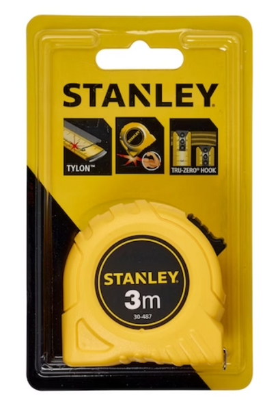 Stanley 1-30-487 3 mt x 12,7 mm Şerit Metre