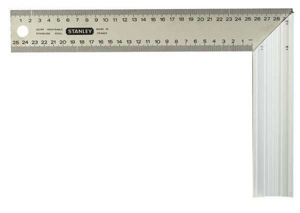 Stanley 1-45-686 Marangoz Çelik Gönye 300 x 200 mm