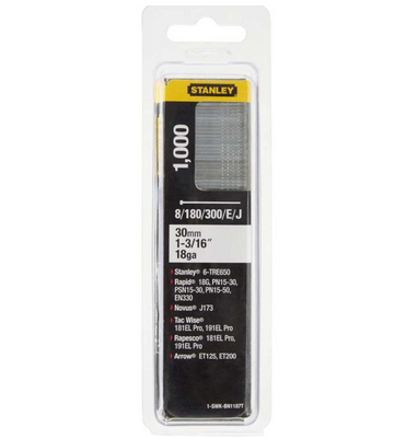 Stanley - Stanley 1-SWK-BN1187T Zımba Teli 30 mm (1000 Adet)