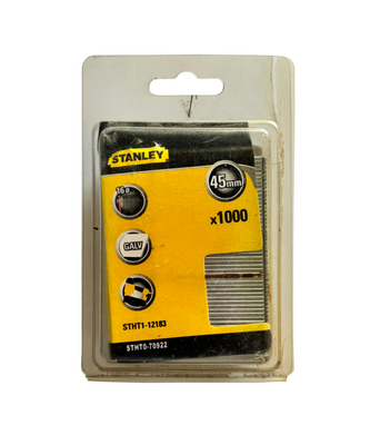 Stanley - Stanley STHT0-70922 Galvaniz İnce İşlem Çivi 45 mm (1000 Adet)